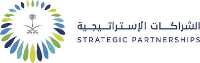 شعار المركز السعودي للشراكات الاستراتيجية الدولية